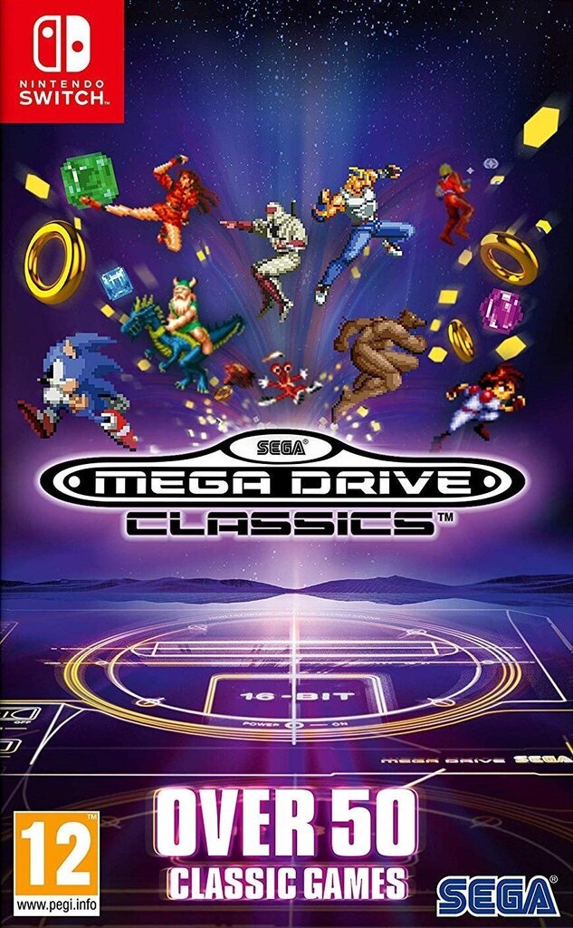 SEGA Mega Drive Classics Nintendo Switch hind ja info | Konsooli- ja arvutimängud | hansapost.ee