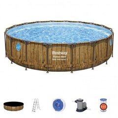 Каркасный бассейн Bestway Power Steel Swim Vista Series с фильтром, 549x122 см цена и информация | Бассейны | hansapost.ee