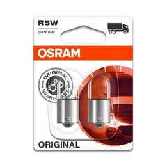 Autopirn OS5007-02B Osram OS5007-02B R5W 5W 12V (2 Tükid, osad) hind ja info | Autopirnid | hansapost.ee