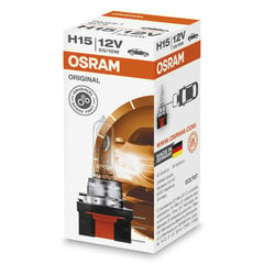 Автомобильная лампа Osram 64176 H15 12V 55W цена и информация | Автомобильная ксеноновая лампа D2R 6000К (Китай) | hansapost.ee