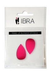 Mini meigikäsn Ibra Makeup Beauty Blender 2 tk цена и информация | Кисти для макияжа, спонжи | hansapost.ee