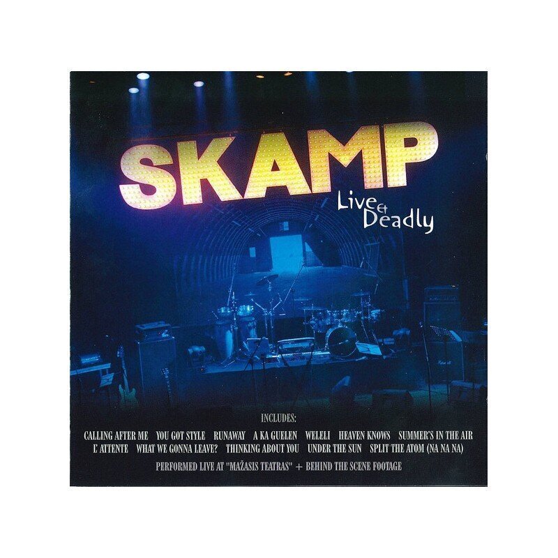 CD SKAMP "Live Deadly" hind ja info | Vinüülplaadid, CD, DVD | hansapost.ee