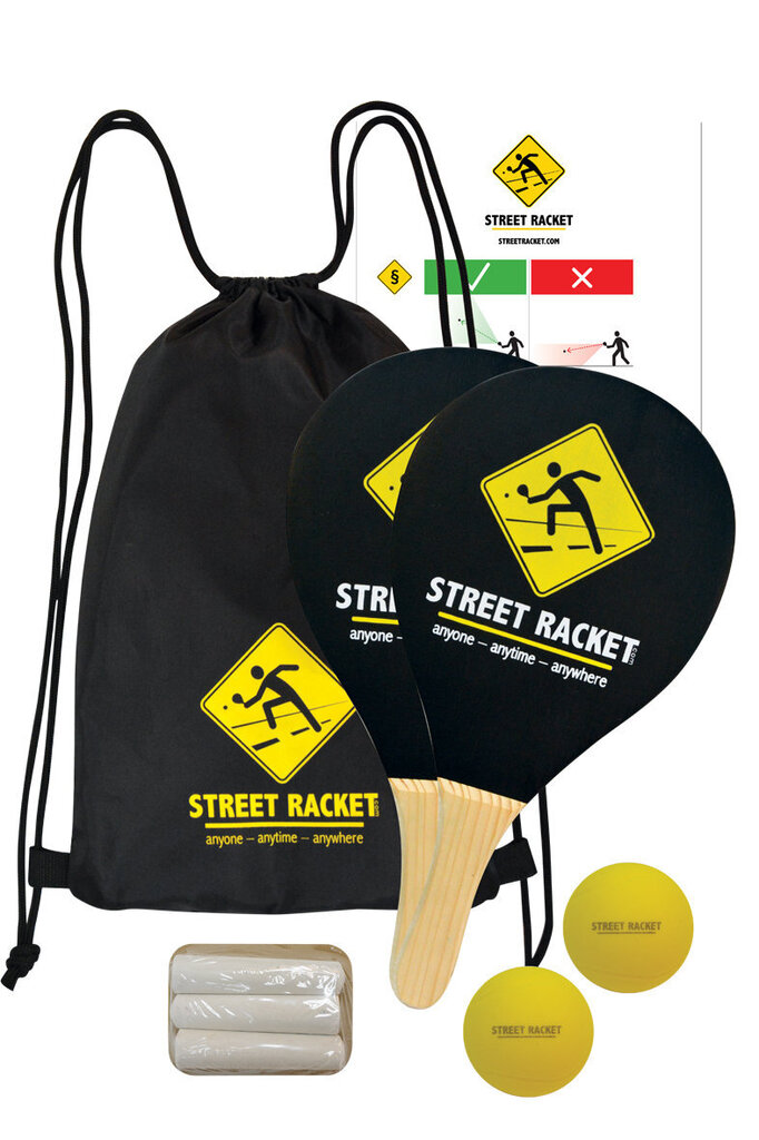 Komplekt tänava sulgpalliks Street Racket цена и информация | Ranna- ja õuemänguasjad | hansapost.ee