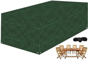 Защитный чехол для садовой мебели, 100 x 180 x 240 см, зеленый цена и информация | Зонты, маркизы, стойки | hansapost.ee