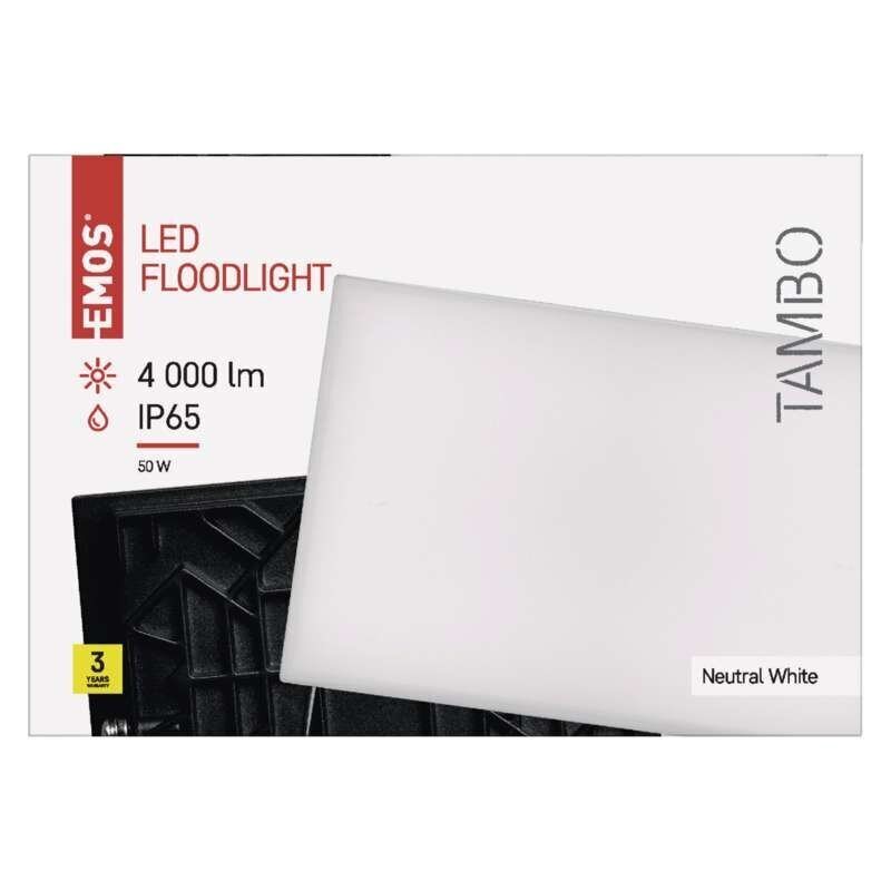 LED prožektor TAMBO 50W(430W) 4000 lm NW hind ja info | Aiavalgustid ja õuevalgustid | hansapost.ee