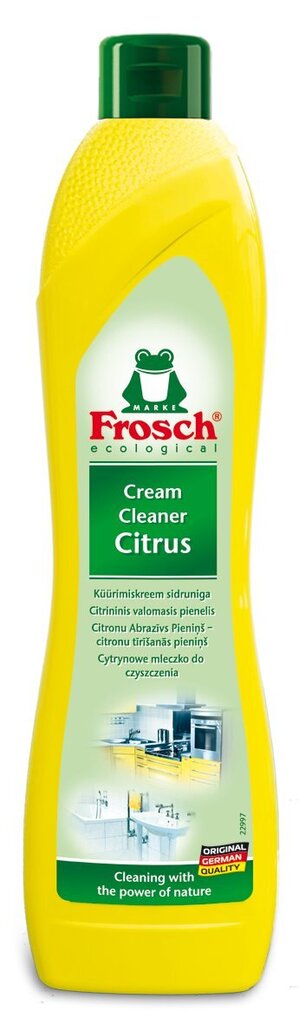 Puhastuspiim Frosch, sidrunilõhnaga, 500 ml hind ja info | Puhastusvahendid | hansapost.ee