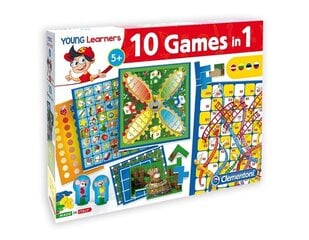 Lauamängu komplekt 10in1 Clementoni, LT, LV, EE, RU price and information | Board games and puzzles for the family | hansapost.ee