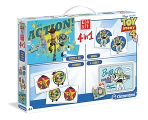 Arendavate mängude komplekt 4in1 Clementoni Toy story 4 цена и информация | Настольные игры | hansapost.ee