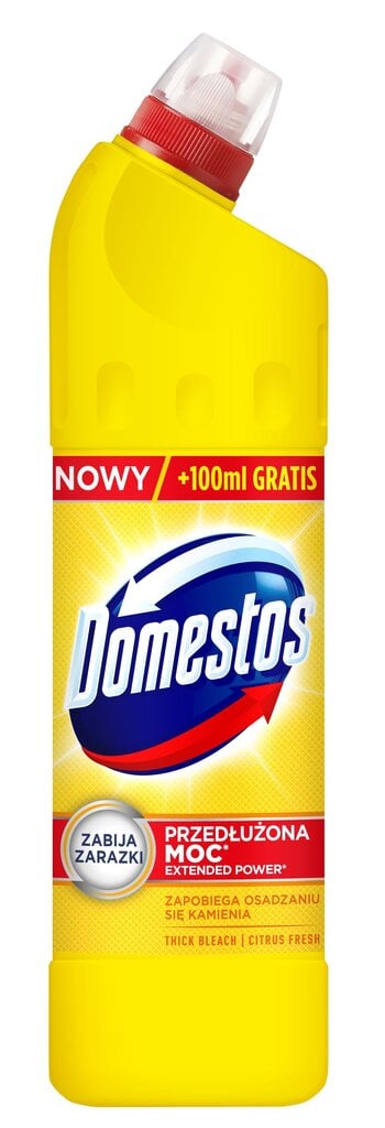 WC puhastusvahend DOMESTOS Citrus Fresh 750 ml цена и информация | Puhastusvahendid | hansapost.ee