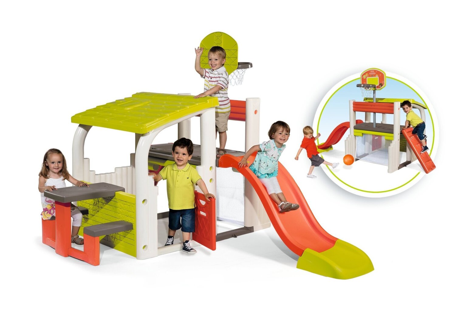 Mängukeskus Smoby Fun Center, 284x203x176 cm, 24+ kuud цена и информация | Mängumajad ja mänguväljakud | hansapost.ee