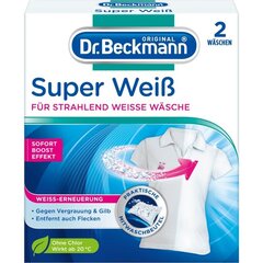 Pesuvalgendi Super White Dr. Beckmann 2*40 g price and information | Washing products | hansapost.ee