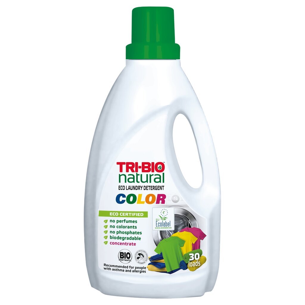 TRI-BIO ökoloogiline vedel pesuvahend COLOR 1,42L hind ja info | Pesuvahendid | hansapost.ee