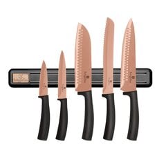BerlingerHaus Metalic Line набор ножей Rose Gold Edition, 6 частей цена и информация | Ножи и аксессуары для них | hansapost.ee
