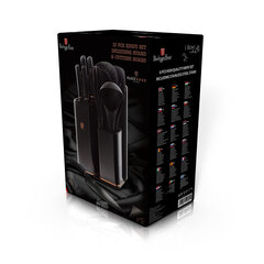 BerlingerHaus Black Rose набор ножей и кухонных инструментов, 12 шт. цена и информация | Ножи и аксессуары для них | hansapost.ee
