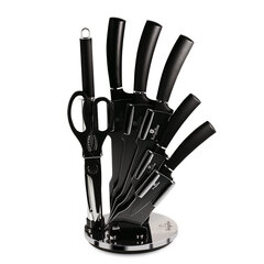 Berlinger Haus набор ножей Black Silver Collection, 8 частей цена и информация | Ножи и аксессуары для них | hansapost.ee