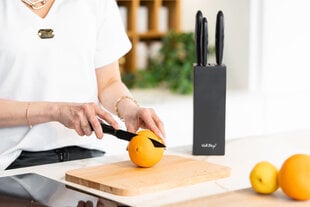 Набор ножей Vialli Design Caro, 5 предметов, черный цена и информация | Ножи и аксессуары для них | hansapost.ee