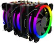 Gembird Huracan X500 RGB цена и информация | Protsessori jahutid | hansapost.ee