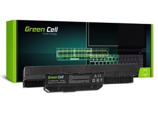 Green Cell Laptop Battery for Asus K53 K53E K53S K53SV X53 X53S X53U X54 X54C X54H цена и информация | Аккумуляторы для ноутбуков | hansapost.ee