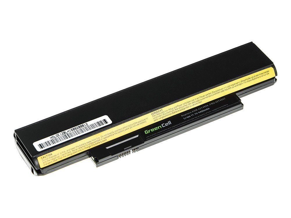 Green Cell Laptop Battery for Lenovo ThinkPad L330 X121e X131e X140e, ThinkPad Edge E120 E125 E130 E135 E320 hind ja info | Sülearvuti akud | hansapost.ee