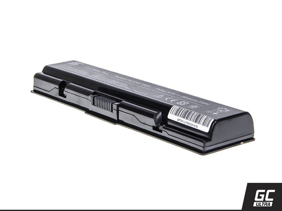 Green Cell Ultra Laptop Battery for Toshiba Satellite A200 A300 A500 L200 L300 L500 6800mAh цена и информация | Sülearvuti akud | hansapost.ee