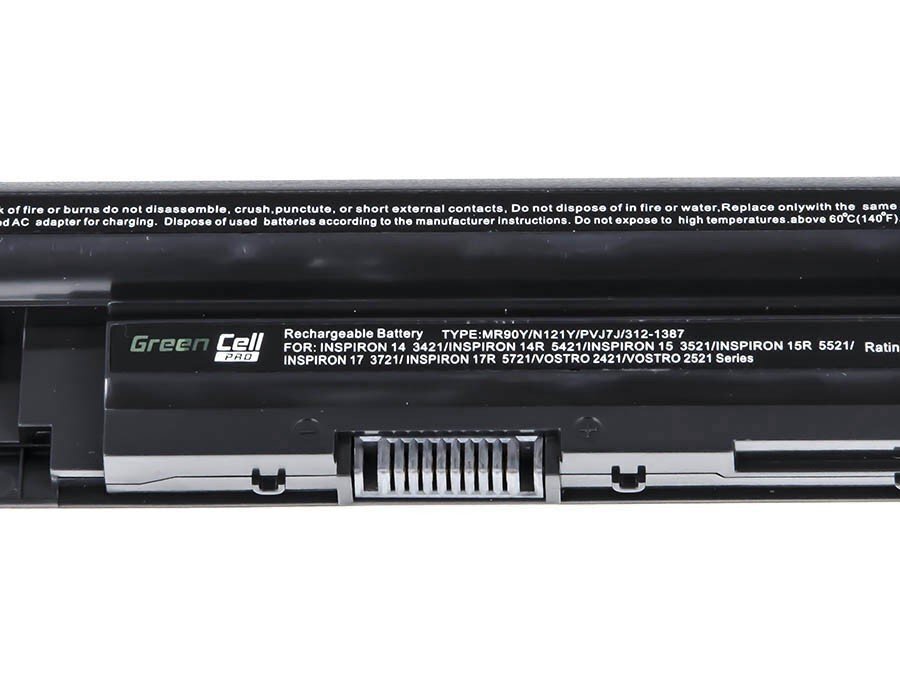 Green Cell Pro Laptop Battery for Dell Inspiron 14 3000 15 3000 3521 3537 15R 5521 5537 17 5749 цена и информация | Sülearvuti akud | hansapost.ee