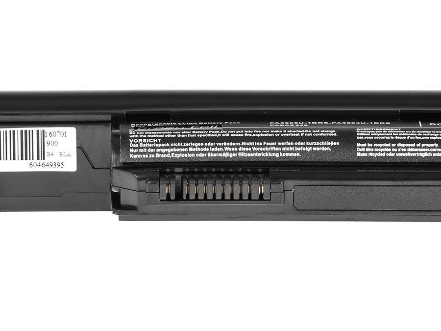 Sülearvuti aku Green Cell Laptop Battery for Toshiba Satellite Pro R850, Tecra R850 R950 hind ja info | Sülearvuti akud | hansapost.ee