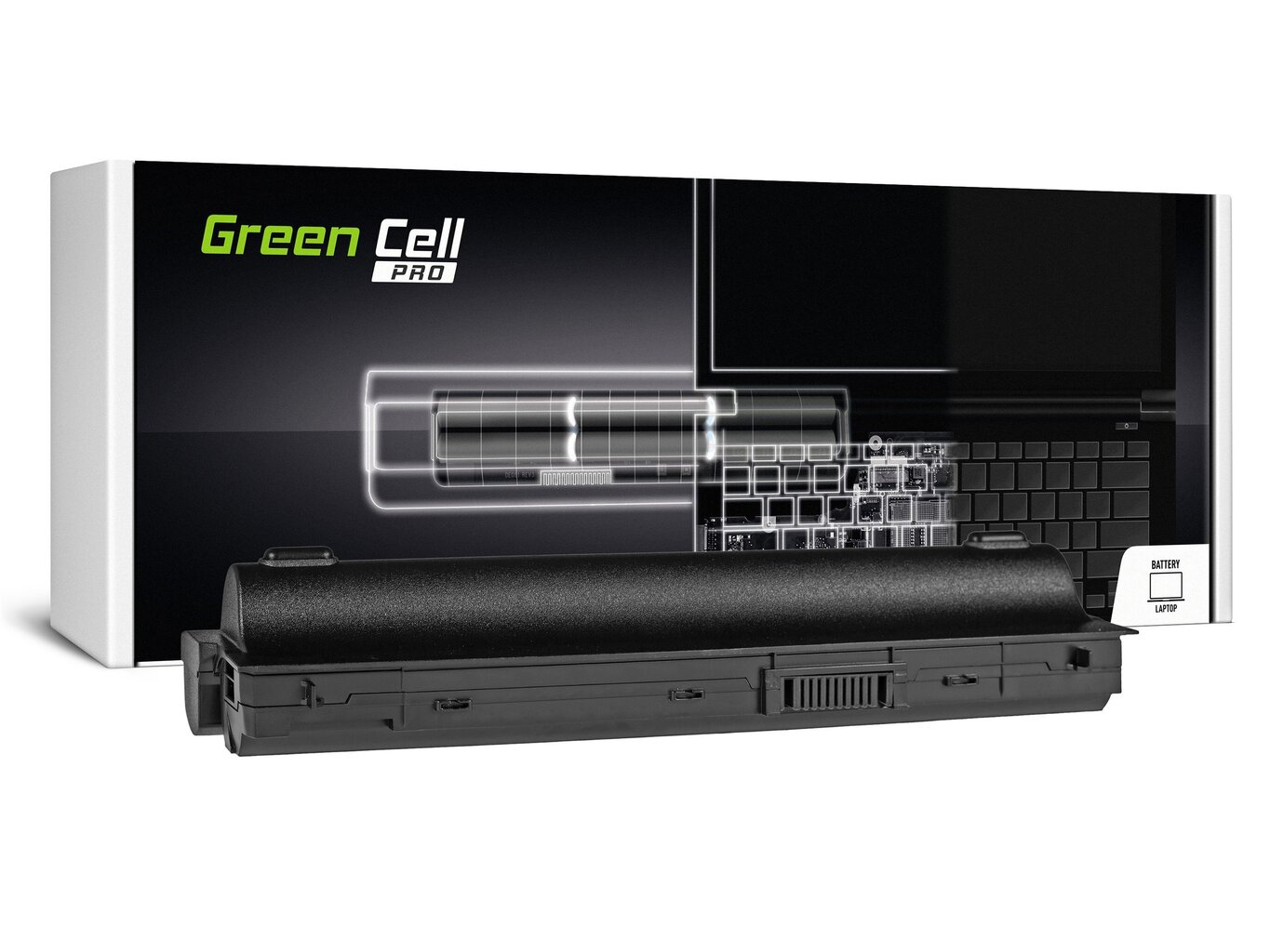 Enlarged Green Cell Pro Laptop Battery for Dell Latitude E6220 E6230 E6320 E6330 цена и информация | Sülearvuti akud | hansapost.ee