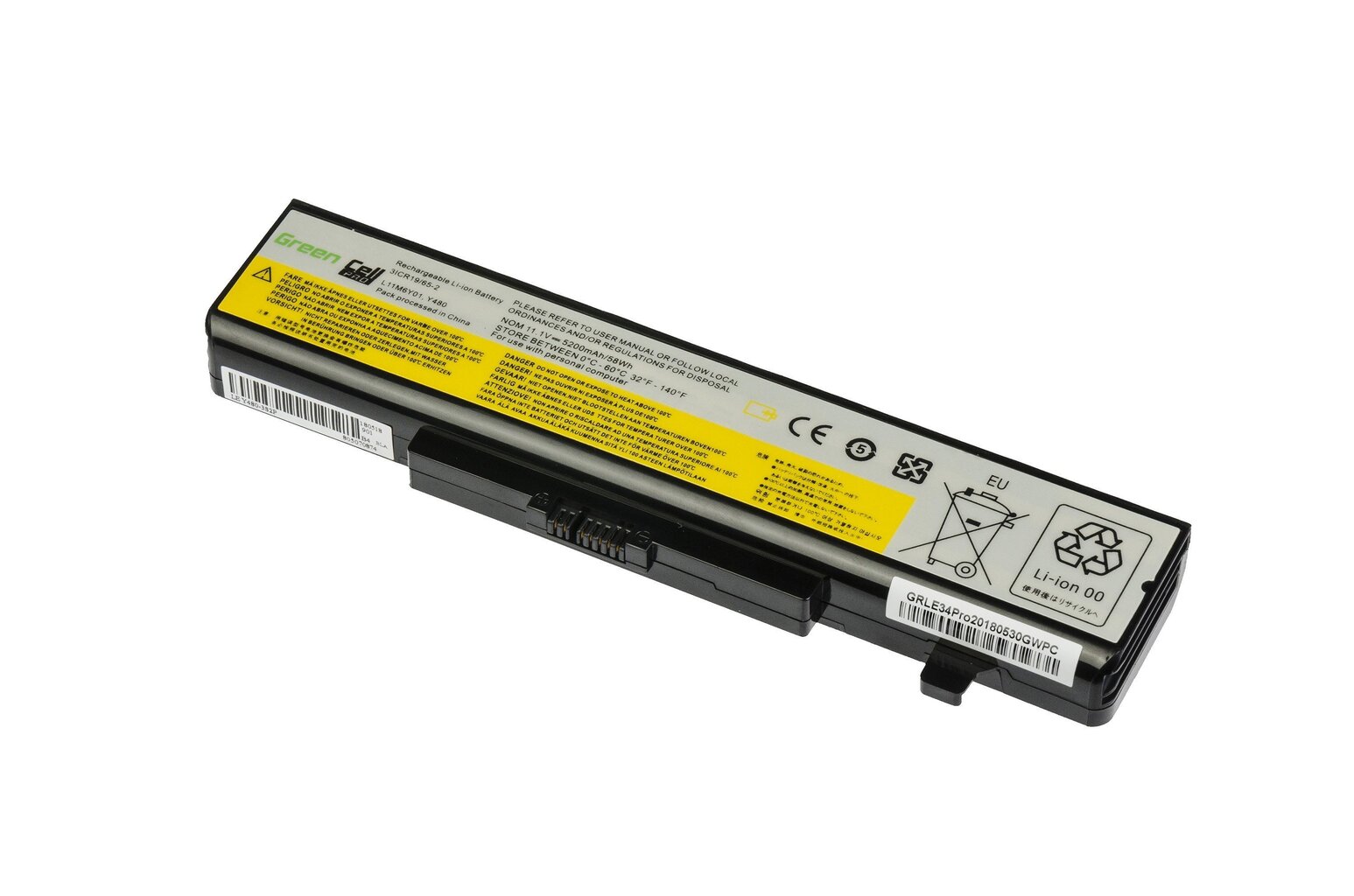Green Cell PRO Laptop Battery L11S6Y01 L11S6F01 Lenovo B580 B590 G500 G505 G510 G700 G710 G580 G585,IdeaPad P500 P585 Y580 Z580 hind ja info | Sülearvuti akud | hansapost.ee