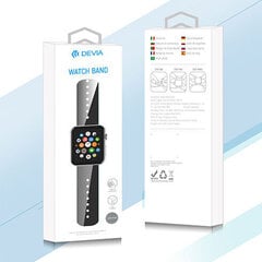 Devia Deluxe Series Sport Band для Apple Watch (40 мм), Lavender Gray цена и информация | Аксессуары для смарт-часов и браслетов | hansapost.ee