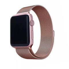 Браслет Devia Elegant Milanese 44мм Apple Watch, розово-золотистый цена и информация | Аксессуары для смарт-часов и браслетов | hansapost.ee