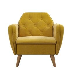 Кресло Novogratz Teresa, желтое цена и информация | Кресла для отдыха | hansapost.ee