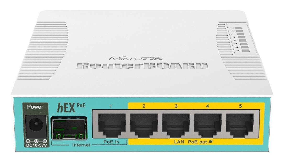 MikroTik hEX PoE Router RB960PGS 10 цена и информация | Ruuterid | hansapost.ee