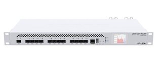 Маршрутизатор MikroTik Net Router 12Port SFP/1SFP+ CCR1016-12S-1S+ цена и информация | Маршрутизаторы (роутеры) | hansapost.ee