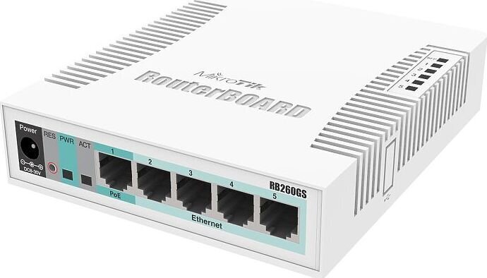 MikroTik MT CSS106-5G-1S цена и информация | Võrgulülitid | hansapost.ee