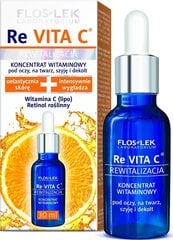 Näo- ja silmaseerum Floslek Revita C 30 ml price and information | Face oils, ampoules and serums | hansapost.ee