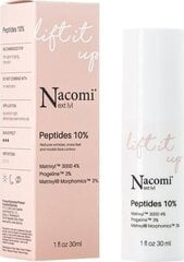 Näoseerum Nacomi Next Level Peptides 10% 30 ml цена и информация | Nacomi Для ухода за лицом | hansapost.ee