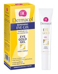 Silmaümbruse kreem-geel Dermacol Eye Gold Gel 15 ml price and information | Eye creams and serums | hansapost.ee