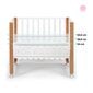 Beebivoodi Kinderkraft Koya 60x90 cm madratsiga 4in1 , valge цена и информация | Beebivoodid, võrevoodid | hansapost.ee