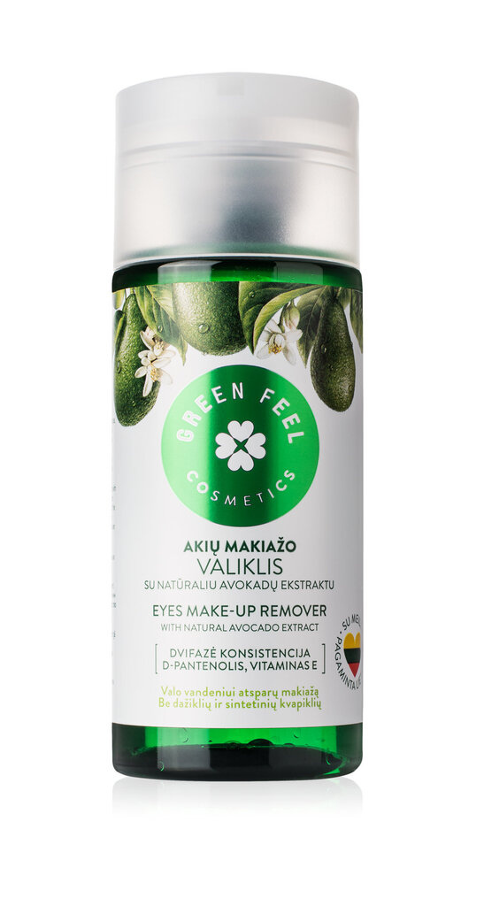 Silmameigieemaldaja Green Feel 150 ml hind ja info | Näopuhastusvahendid | hansapost.ee