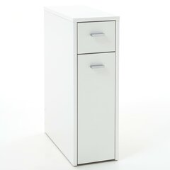 Шкафчик с 2 выдвижными ящиками, 20x45x61cm, белый цена и информация | Шкафчики для ванной | hansapost.ee
