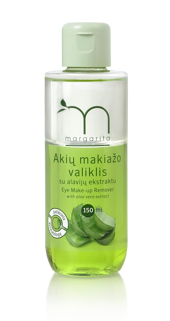 Silmameigieemaldaja aaloe ekstraktiga MARGARITA 150 ml hind ja info | Näopuhastusvahendid | hansapost.ee