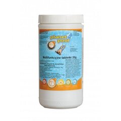 Basseinivee puhastusvahend Planet Pool Chemochlor Multitabl 20 g 50 tk / 1 kg цена и информация | Инструментиы для ухода за бассейном | hansapost.ee