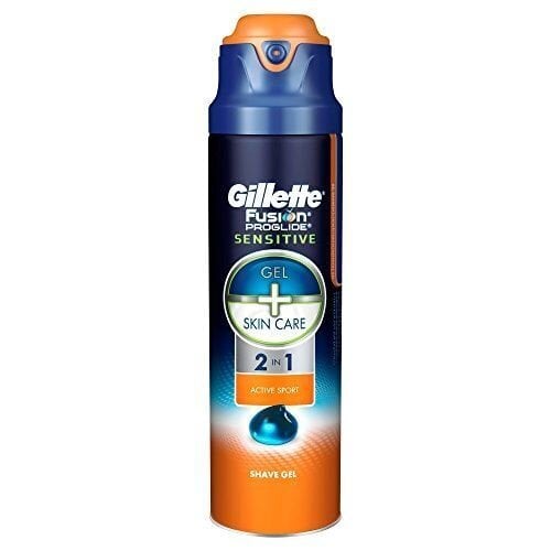 Raseerimisgeel Gillette Fusion Proglide Sensitive Active Sport 2in1 170 ml цена и информация | Raseerimisvahendid | hansapost.ee