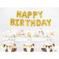 PartyDeco fooliumist õhupall, 340 x 35 cm, kuldne / Happy Birthday цена и информация | Õhupallid | hansapost.ee