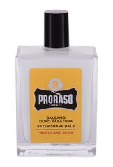 Raseerimisjärgne palsam Proraso Wood & Spice, 100 ml цена и информация | Средства для бритья | hansapost.ee