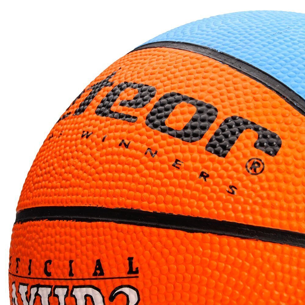 Korvpalli pall METEOR LAYUP, 3 suurus, sinine/oranž hind ja info | Korvpallid | hansapost.ee