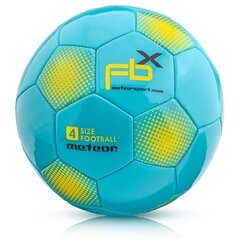 Jalgpallipall Meteor FBX, suurus 4, sinine hind ja info | Jalgpalli pallid | hansapost.ee