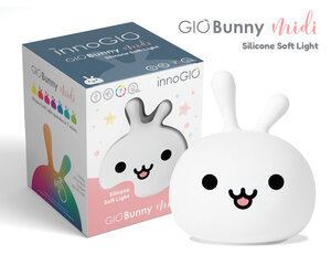 Ночник InnoGio Bunny LJC-122 цена и информация | Товары для безопасности детей дома | hansapost.ee