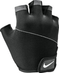 Naiste spordikindad Nike N.LG.D2.010.SL, must цена и информация | Перчатки для турника и фитнеса | hansapost.ee