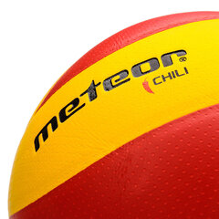 Võrkpalli pall Meteor CHILI suurus 5, kollane/punane hind ja info | Võrkpalli pallid | hansapost.ee